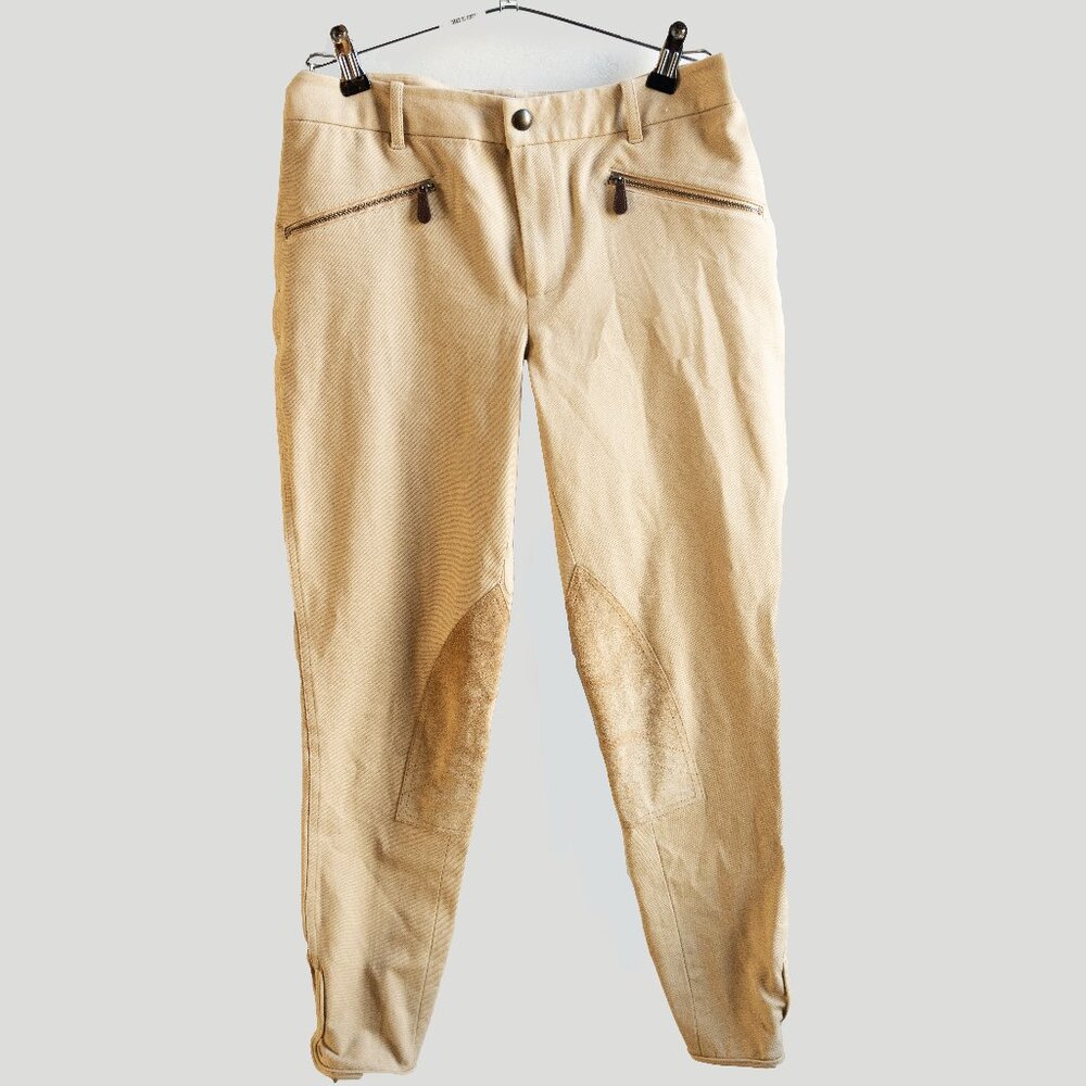 Ralph Lauren Riding Pants with Leather Patch